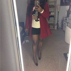 Kensie Vibrant Red Outwear Coat